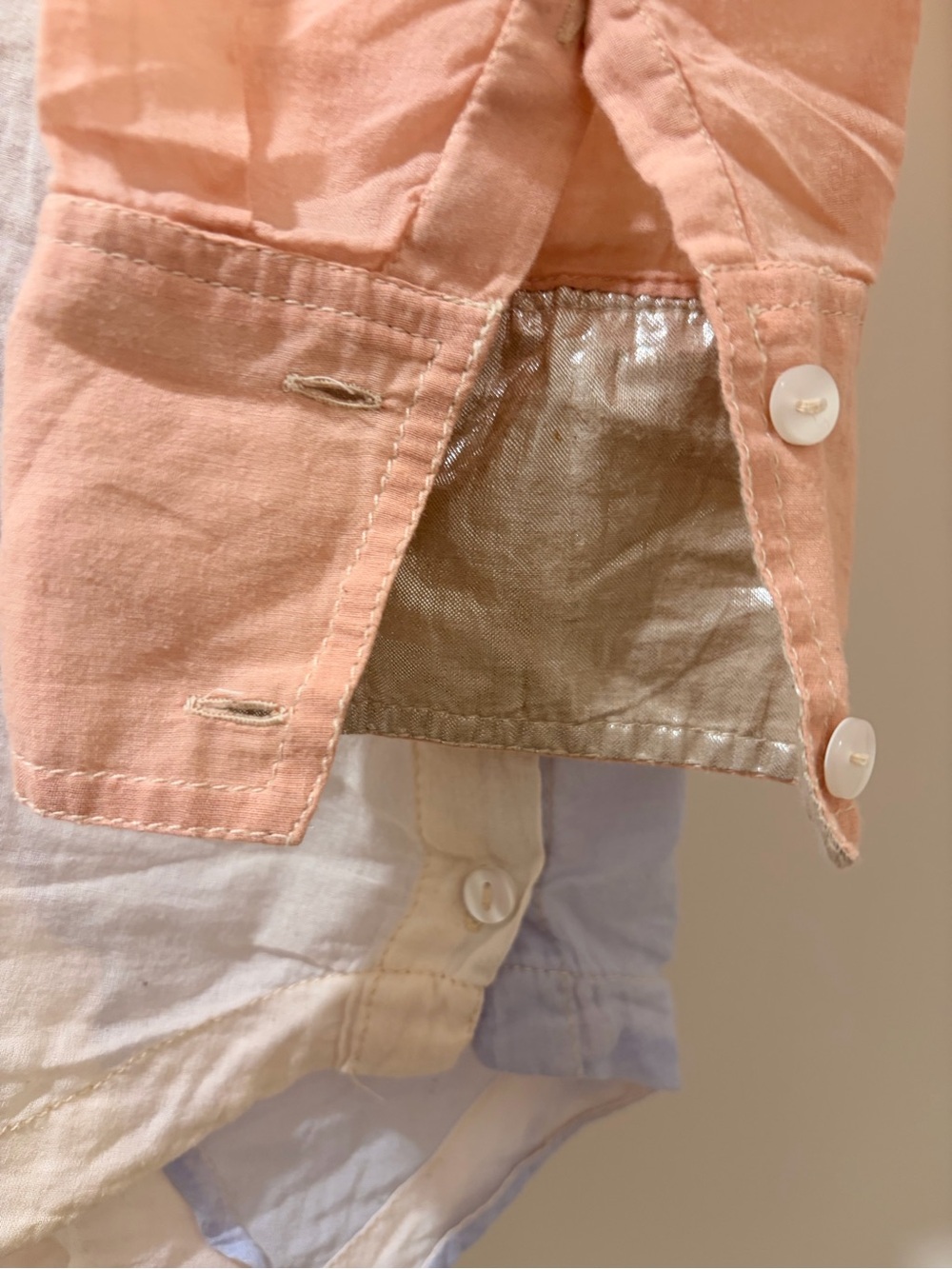 Free People Rainbow Rays Cotton Patchwork Blouse - Picture 4 of 9